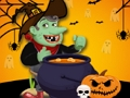 بازی Witch Word Halloween ﻝﺯﺎﭘ ﯼﺯﺎﺑ  آنلاین