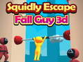 بازی Squidly Escays Fall Guy 3D آنلاین