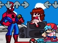 بازی Funkin vs Spider-Man ﺐﺷ ﻪﻌﻤﺟ آنلاین