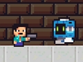 بازی Noob Super Agent vs Robots آنلاین