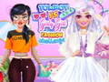 بازی Tomboy vs Girlly Girl ﺪﻣ ﺶﻟﺎﭼ  آنلاین