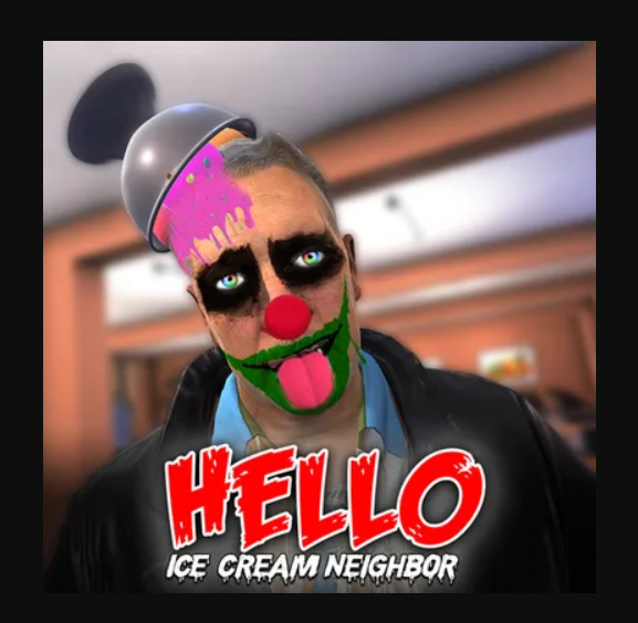 بازی Ice Scream Neighbor ﻡﻼ﻿ﺳ  آنلاین