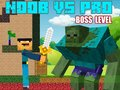 بازی Noob vs Pro Boss ﺢﻄﺳ آنلاین