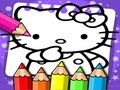 بازی Hello Kitty ﯼﺰﯿﻣﺁ ﮓﻧﺭ ﺏﺎﺘﮐ  آنلاین