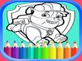 بازی PAW Patrol ﯼﺰﯿﻣﺁ ﮓﻧﺭ ﺏﺎﺘﮐ  آنلاین
