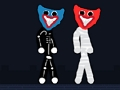بازی Stickman Huggy Creepy Holiday  آنلاین