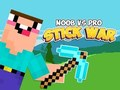 بازی Noob vs Pro Stick War آنلاین