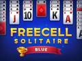 بازی Freecell Solitaire Blue آنلاین