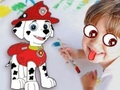 بازی PAW Patrol :ﯼﺰﯿﻣﺁ ﮓﻧﺭ ﺏﺎﺘﮐ  آنلاین