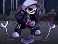 بازی FNF ﻞﺑﺎﻘﻣ ﺭﺩ Skeleton Bros V2  آنلاین