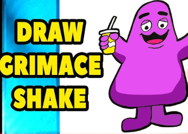 بازی Grimace Shake: Draw and Ease  آنلاین