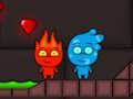 بازی Firegirl ﻭ Waterboy ﯽﻠﮕﻨﺟ ﺪﺒﻌﻣ ﺭﺩ  آنلاین