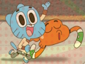 بازی !Gumball Go Long ﺰﯿﮕﻧﺍ ﺖﻔﮕﺷ ﯼﺎﯿﻧﺩ  آنلاین
