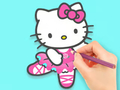 بازی Hello Kitty Dancing :ﯼﺰﯿﻣﺁ ﮓﻧﺭ ﺏﺎﺘﮐ  آنلاین