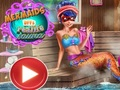 بازی Mermaids BFFs Realife ﺎﻧﻮﺳ  آنلاین