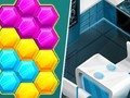 بازی Hexa Blast ﯼﺯﺎﺑ ﻝﺯﺎﭘ  آنلاین