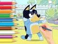 بازی Bluey And Bingo :ﯼﺰﯿﻣﺁ ﮓﻧﺭ ﺏﺎﺘﮐ  آنلاین