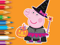 بازی ﻦﯾﻭﻮﻟﺎﻫ Peppa Pig :ﯼﺰﯿﻣﺁ ﮓﻧﺭ ﺏﺎﺘﮐ  آنلاین