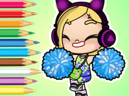 بازی Cheerleader ﻥﺎﻬﺟ ﺭﺎﺗﺍﻭﺁ :ﯼﺰﯿﻣﺁ ﮓﻧﺭ ﺏﺎﺘﮐ  آنلاین