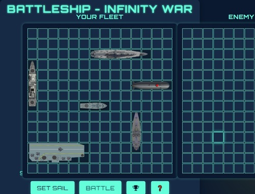 بازی Battleship War Infinity War  آنلاین