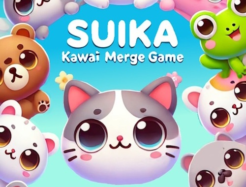 بازی Suika Kawaii ﻡﺎﻏﺩﺍ ﯼﺯﺎﺑ  آنلاین