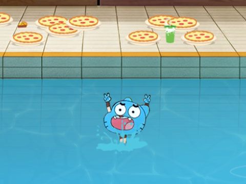 بازی Gumball ﺰﯿﮕﻧﺍ ﺖﻔﮕﺷ ﯼﺎﯿﻧﺩ ﺮﺨﺘﺳﺍ ﯽﺗﺭﺎﭘ  آنلاین