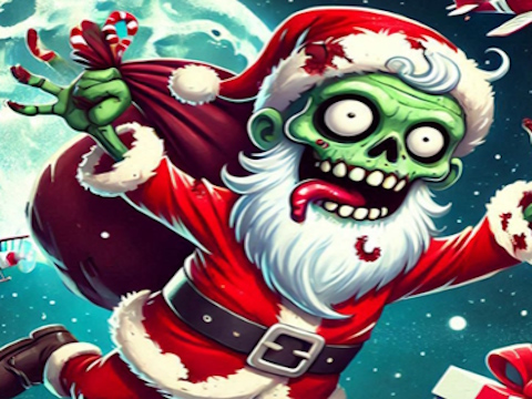 بازی Flappy Zombie Santa Christmas ﯼﺯﺎﺑ  آنلاین