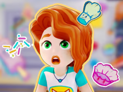 بازی LEGO Friends Kitchen Пазл: Лего кухня с друзьями :ﯽﯾﻮﻣ ﻩﺭﺍ ﯼﺭﺎﮐ  آنلاین