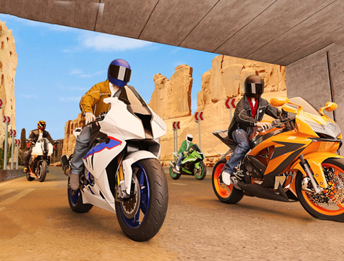 بازی Real Motorcycle Simulator Race 3D  آنلاین