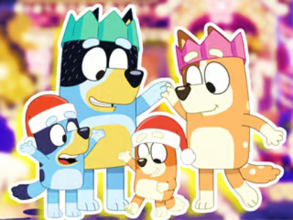 بازی ﺲﻤﺴﯾﺮﮐ Bluey Family Eve :ﯽﯾﻮﻣ ﻩﺭﺍ ﯼﺭﺎﮐ ﺖﺒﻨﻣ ﻩﺭﺍ ﻝﺯﺎﭘ  آنلاین