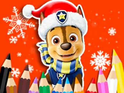 بازی PAW Patrol Christmas :ﯼﺰﯿﻣﺁ ﮓﻧﺭ ﺏﺎﺘﮐ  آنلاین
