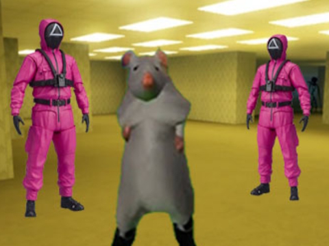بازی Ratomilton at Squid Game Backrooms آنلاین