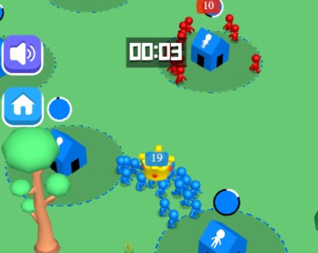 بازی Crowd Giant Crowd Io House House  آنلاین