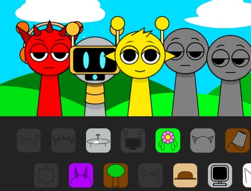 بازی Sprunki Incredibox ﺖﺸﺣﻭ  آنلاین