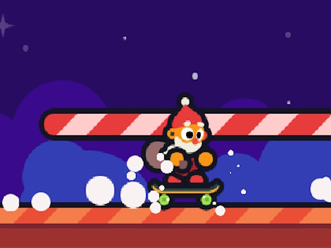 بازی Kickflip Santa آنلاین