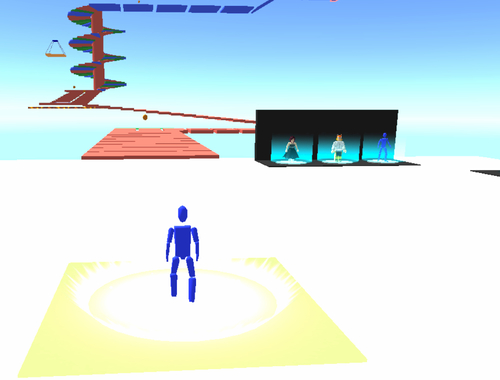 بازی Obby Parkour ﻥﺎﺳﺁ  آنلاین