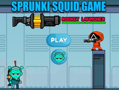 بازی Rocket Rocket Game Sprunki Squid Game  آنلاین