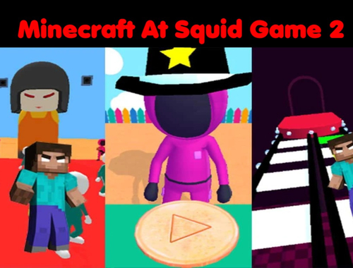بازی Minecraft at Squid Game 2 آنلاین
