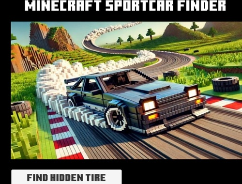 بازی Minecraft Sportcar Finder آنلاین