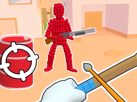 بازی Stickman Archer: ﺎﻫﺰﻣﺮﻗ ﻪﺑ ﺶﻠﻓ ﺎﺑ ﯼﺯﺍﺪﻧﺍﺮﯿﺗ  آنلاین