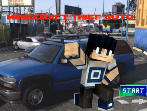 بازی Minecraft Thief Auto آنلاین
