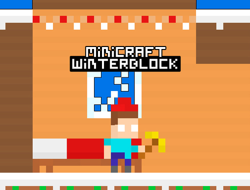 بازی Minicraft Winterblock آنلاین