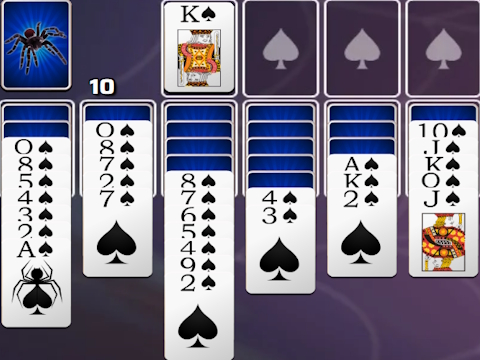 بازی SPADES SOLITAIRE  آنلاین