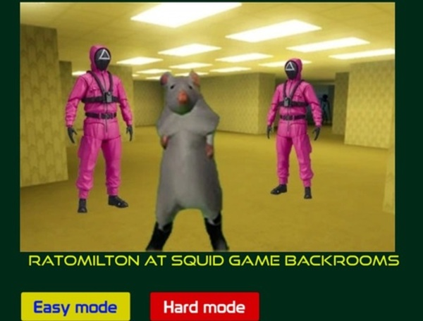 بازی Ratomilton at Squid Game Backrooms آنلاین