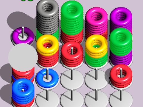 بازی STACK N SORT  آنلاین