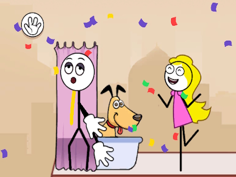 بازی Ragdoll Challenge Hond Hand  آنلاین