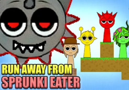 بازی Sprunki Eater ﺯﺍ ﺭﺍﺮﻓ  آنلاین