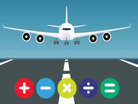 بازی Landing Math ﯽﺳﺎﺳﺍ ﺕﺎﯿﻠﻤﻋ  آنلاین