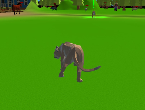 بازی ﮒﺭﺰﺑ ﯼﺎﻫ ﻪﺑﺮﮔ - Cougar ﺯﺎﺳ ﻪﯿﺒﺷ  آنلاین