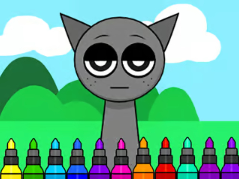بازی Sprunki Incredibox Grey :ﯼﺰﯿﻣﺁ ﮓﻧﺭ ﺏﺎﺘﮐ  آنلاین